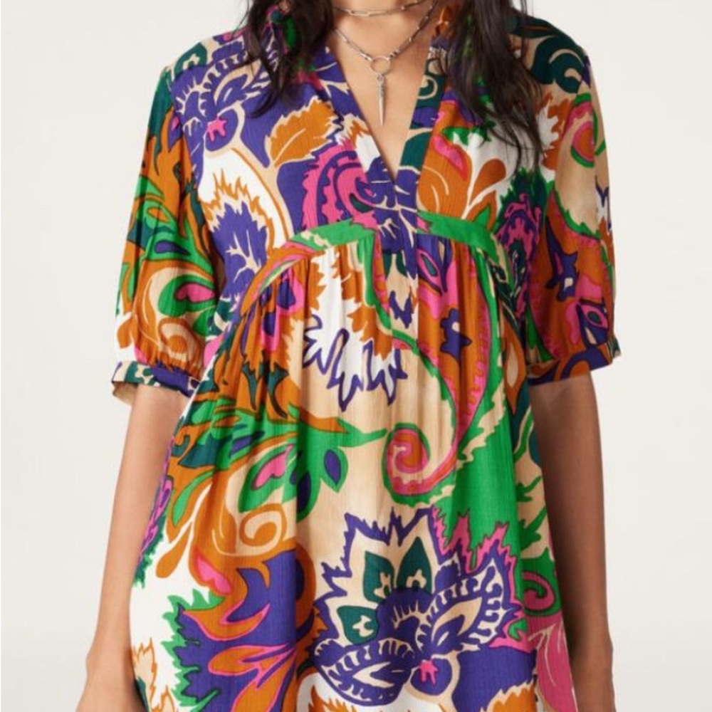 ba&sh Nilly Dress with 3/4 Sleeves - New With Tags